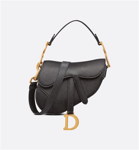 dior black saddle bag|dior saddle bag black inside.